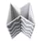 DII® 11" Gray Chevron Square Non-Woven Fabric Cubes, 4ct.